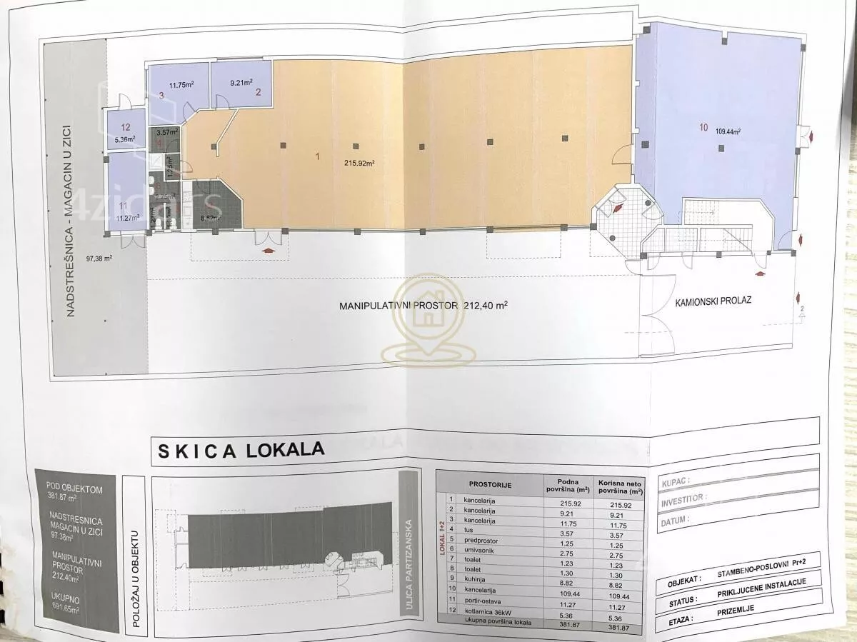 Poslovna zgrada | 4zida