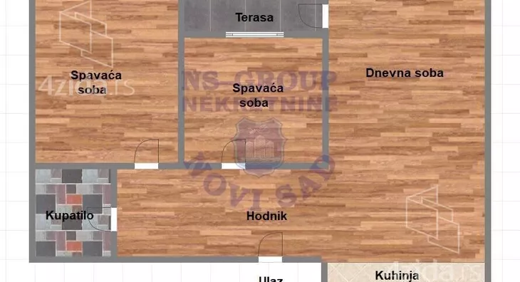 Trosoban stan | 4zida