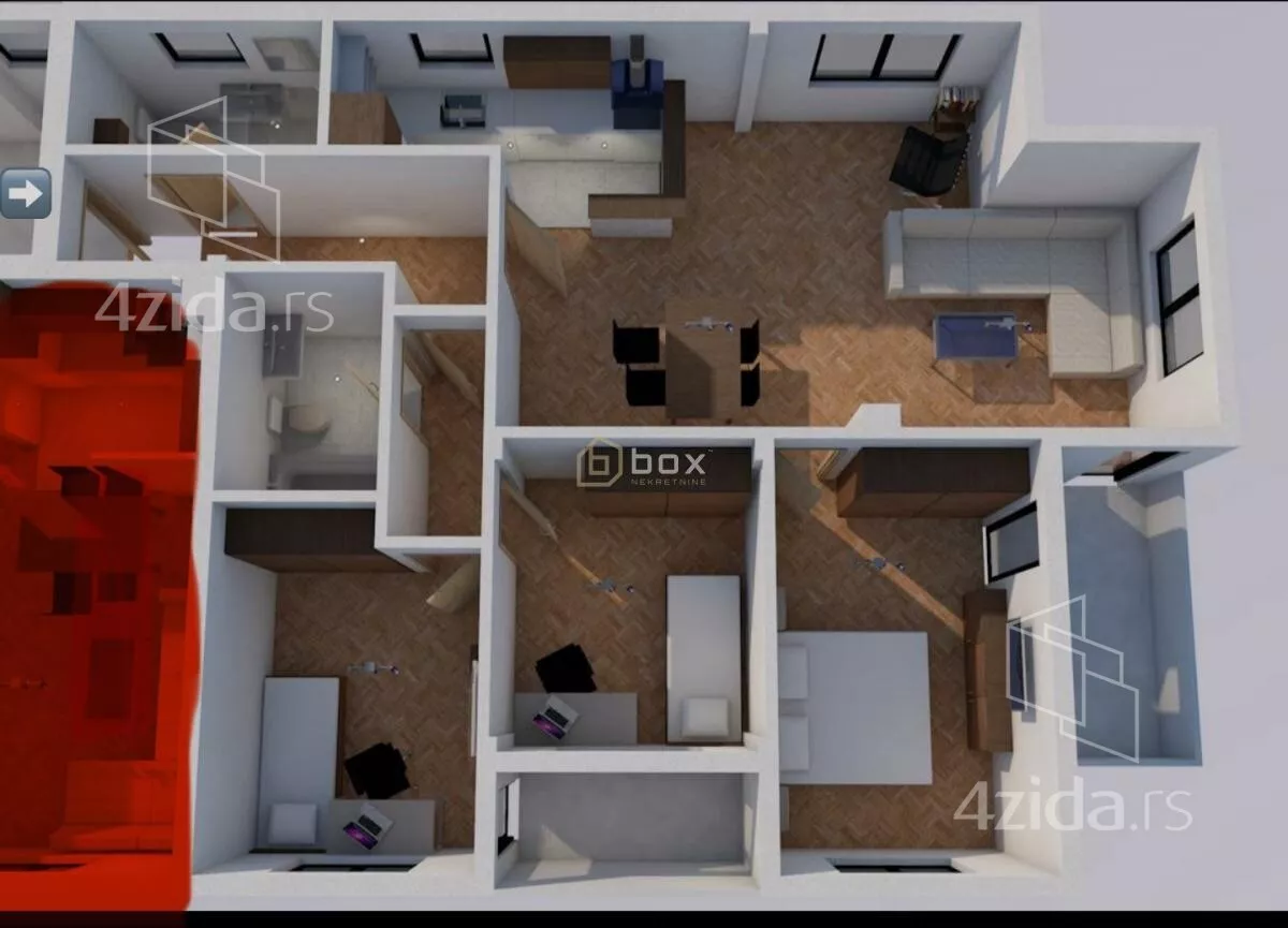 Troiposoban stan | 4zida