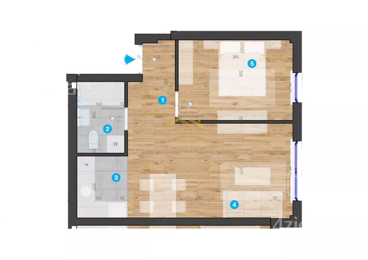 Dvosoban stan | 4zida