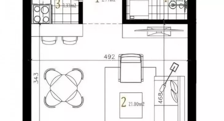 Jednosoban stan | 4zida