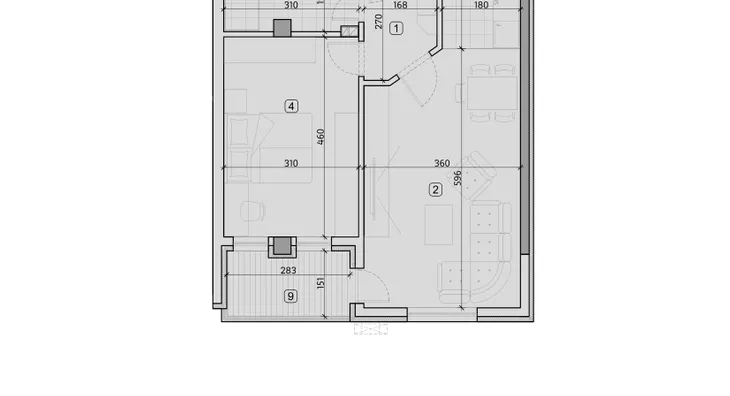 Dvosoban stan | 4zida