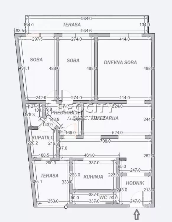Trosoban stan | 4zida