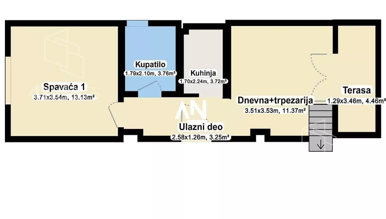 Trosoban stan | 4zida