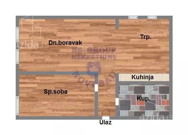 Dvosoban stan | 4zida