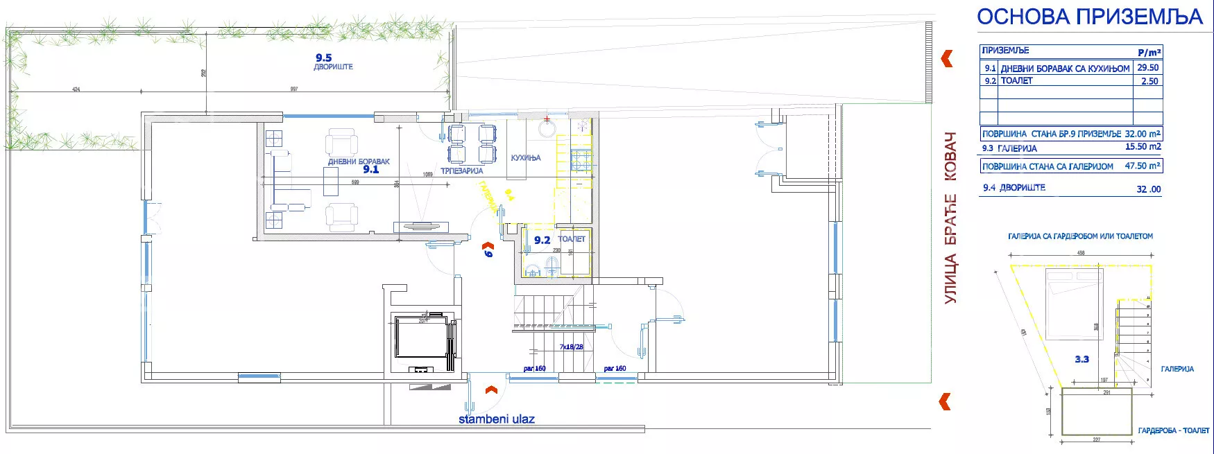 Jednosoban stan | 4zida