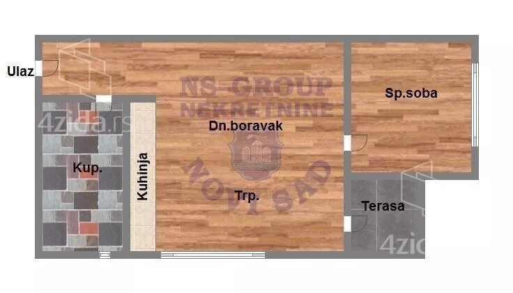 Dvosoban stan | 4zida