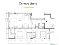 Trosoban stan | 4zida