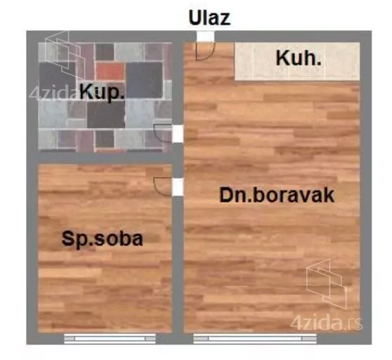 Dvosoban stan | 4zida