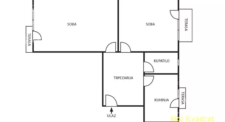 Dvosoban stan | 4zida