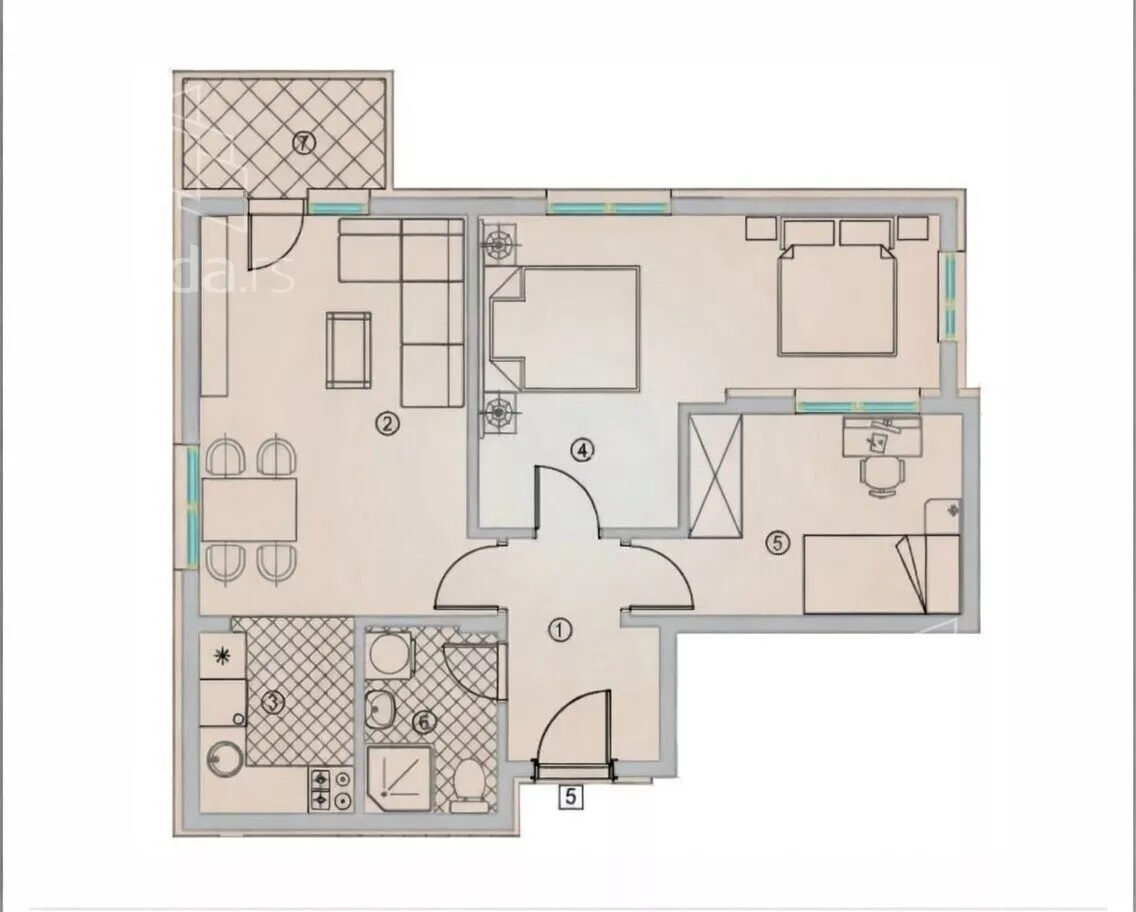 Dvoiposoban stan | 4zida