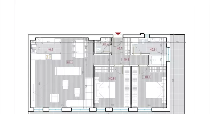 Trosoban stan | 4zida