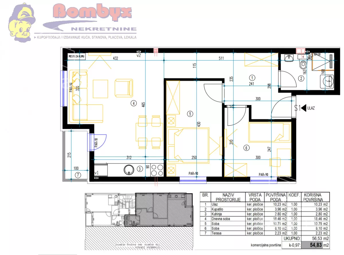 Dvoiposoban stan | 4zida