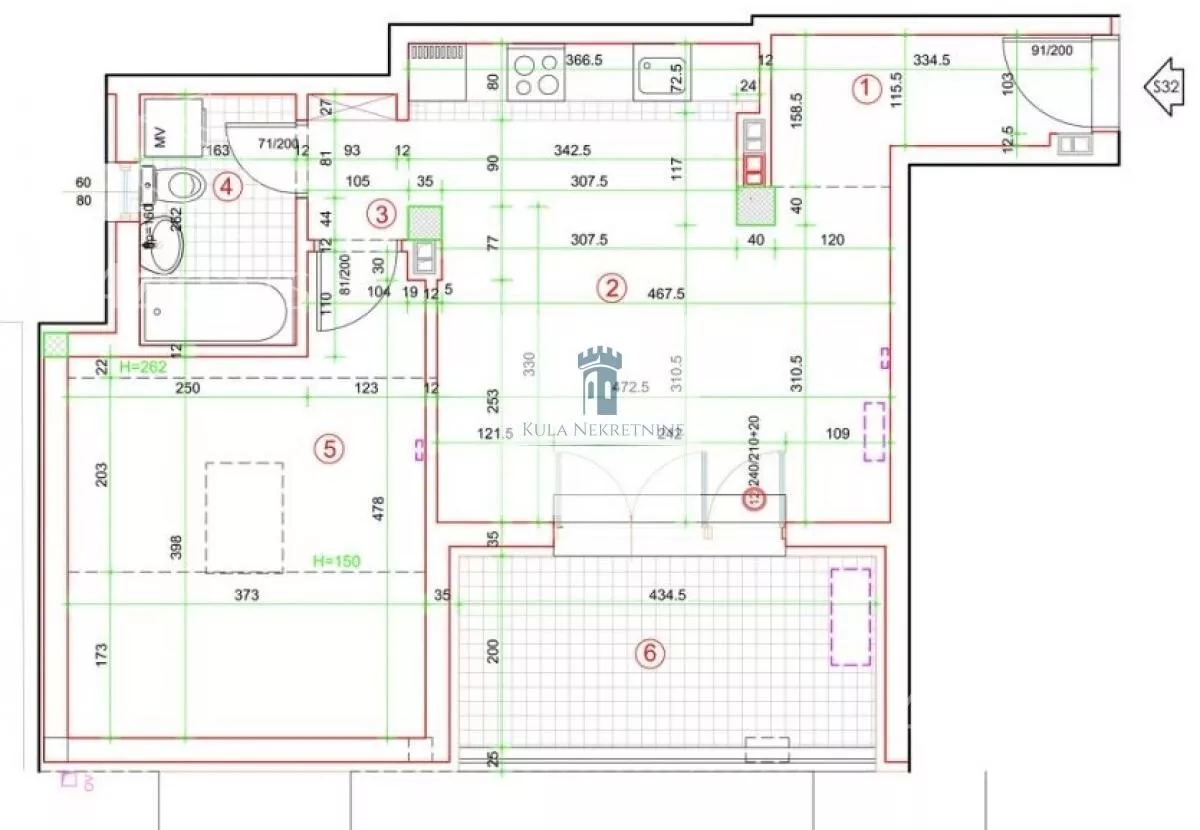 Jednoiposoban stan | 4zida