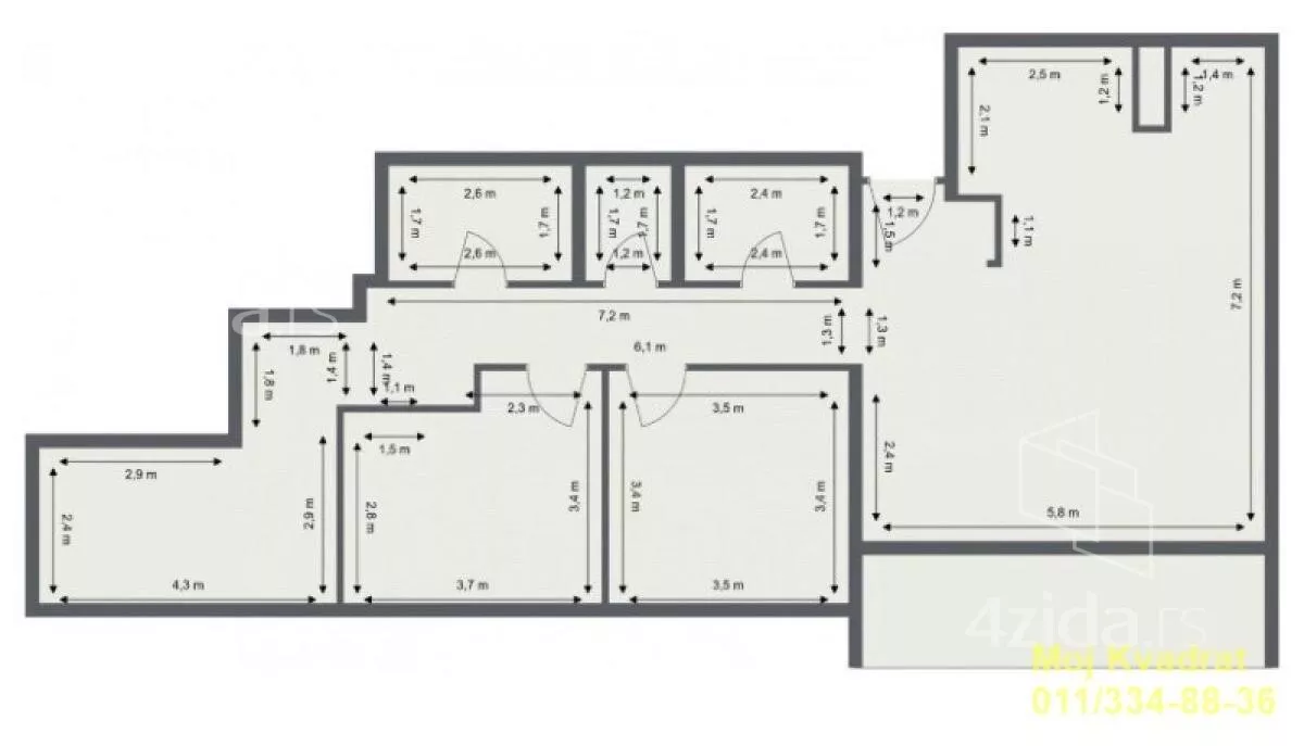 Četvorosoban stan | 4zida