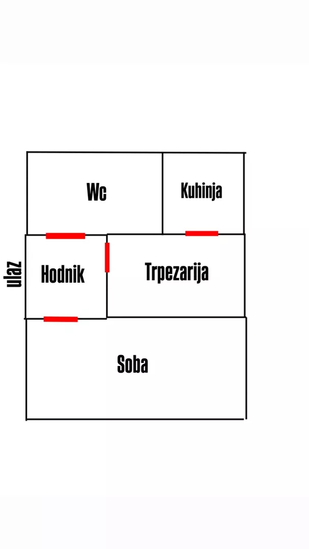 Jednosoban stan | 4zida