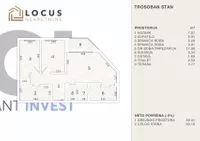 Trosoban stan | 4zida