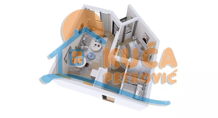 Dvosoban stan | 4zida