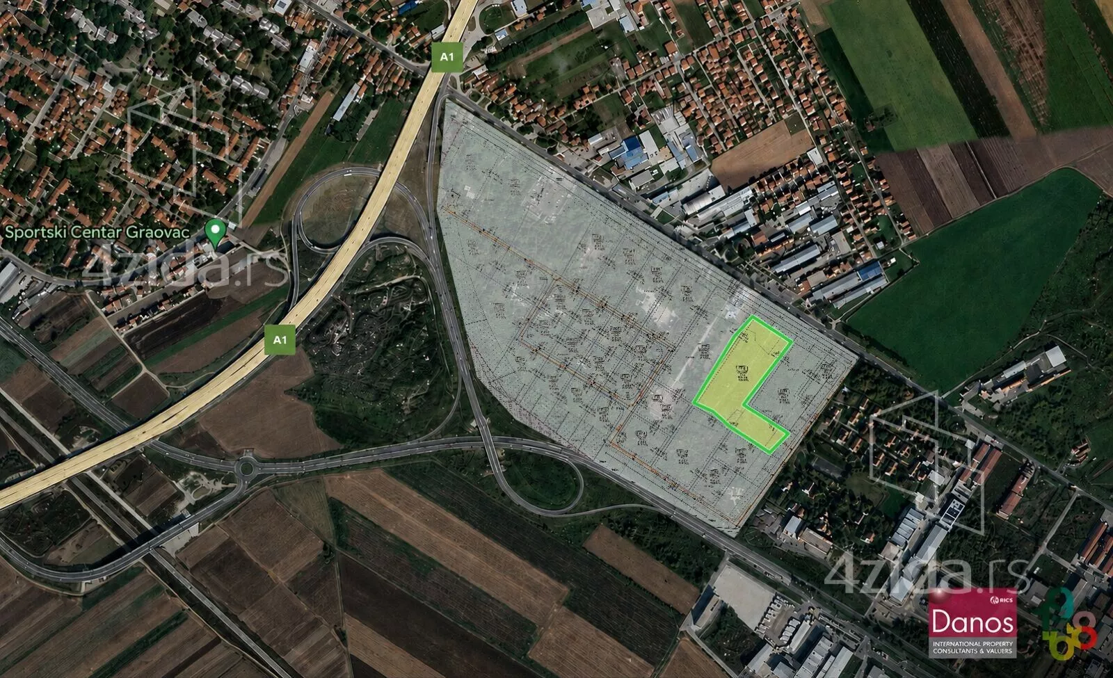 Industrijsko zemljište | 4zida