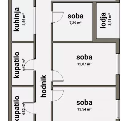 Četvorosoban stan | 4zida