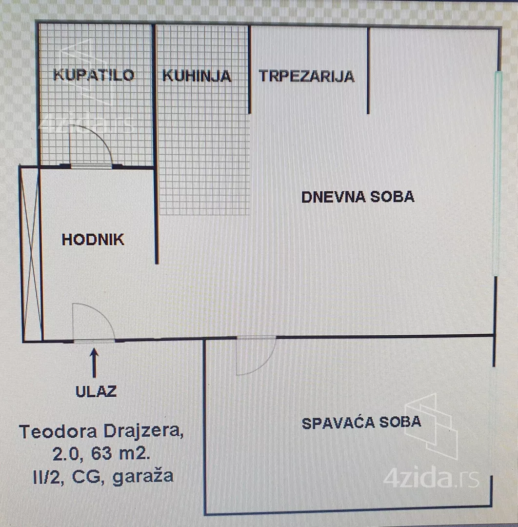 Dvosoban stan | 4zida