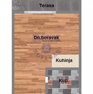 Jednosoban stan | 4zida