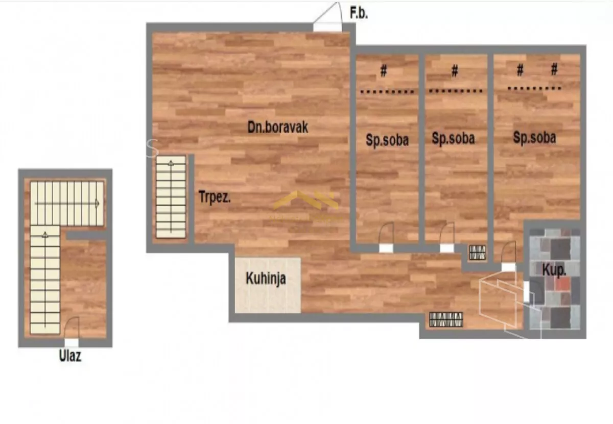 Troiposoban stan | 4zida