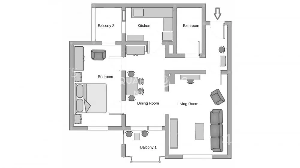 Dvosoban stan | 4zida