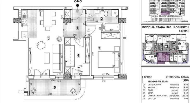 Trosoban stan | 4zida