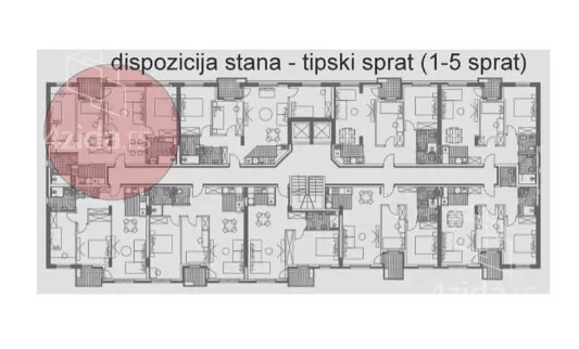 Troiposoban stan | 4zida