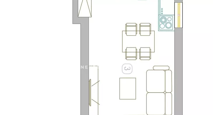 Jednosoban stan | 4zida