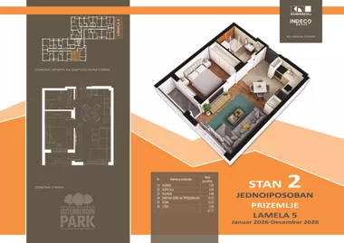 Ugao Partizanskih baza i Gutenbergove | 4zida.rs