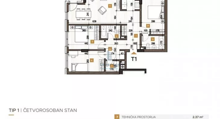 Četvorosoban stan | 4zida