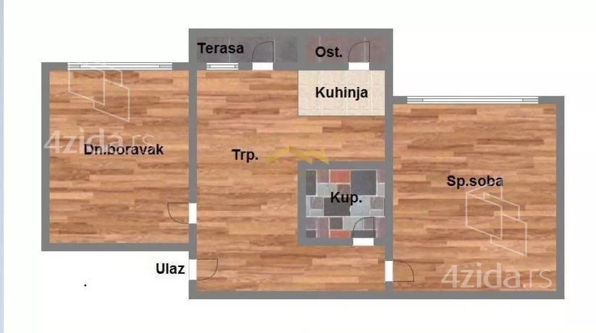 Dvosoban stan | 4zida