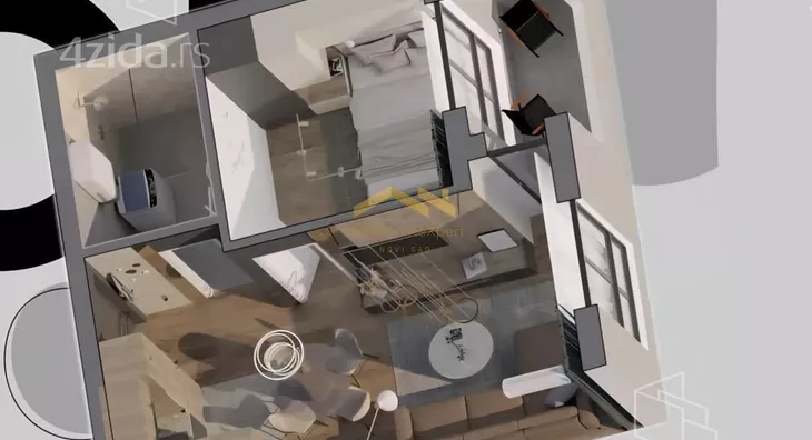 Dvosoban stan | 4zida