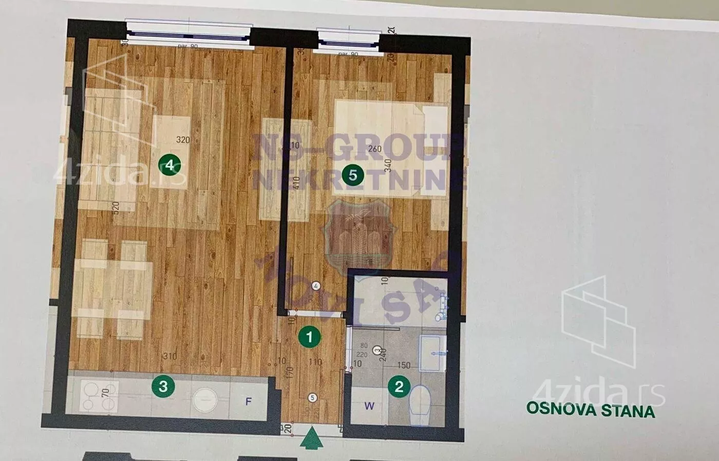 Dvosoban stan | 4zida