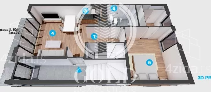 Dvosoban stan | 4zida