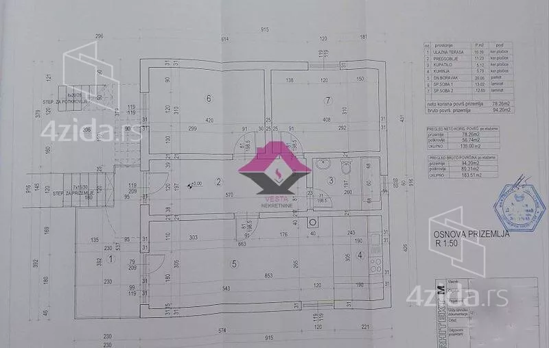 2-etažna kuća | 4zida