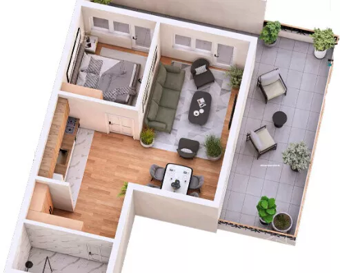 Dvosoban stan | 4zida