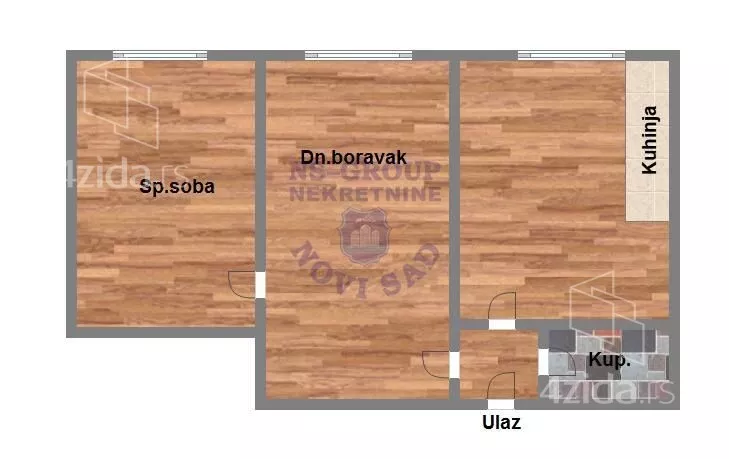 Dvosoban stan | 4zida