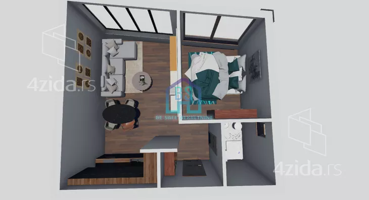 Jednoiposoban stan | 4zida