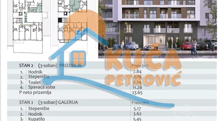 Trosoban stan | 4zida
