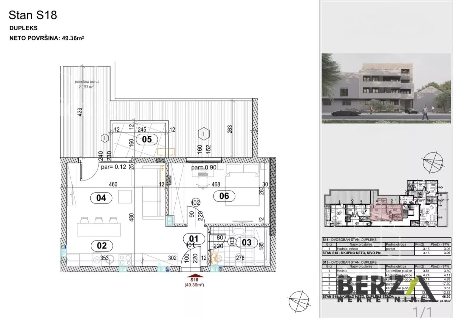 Dvosoban stan | 4zida