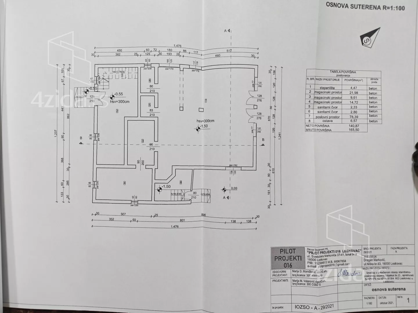 Poslovni prostor | 4zida