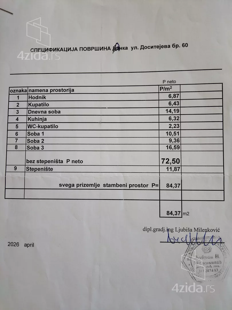 2-etažna kuća | 4zida