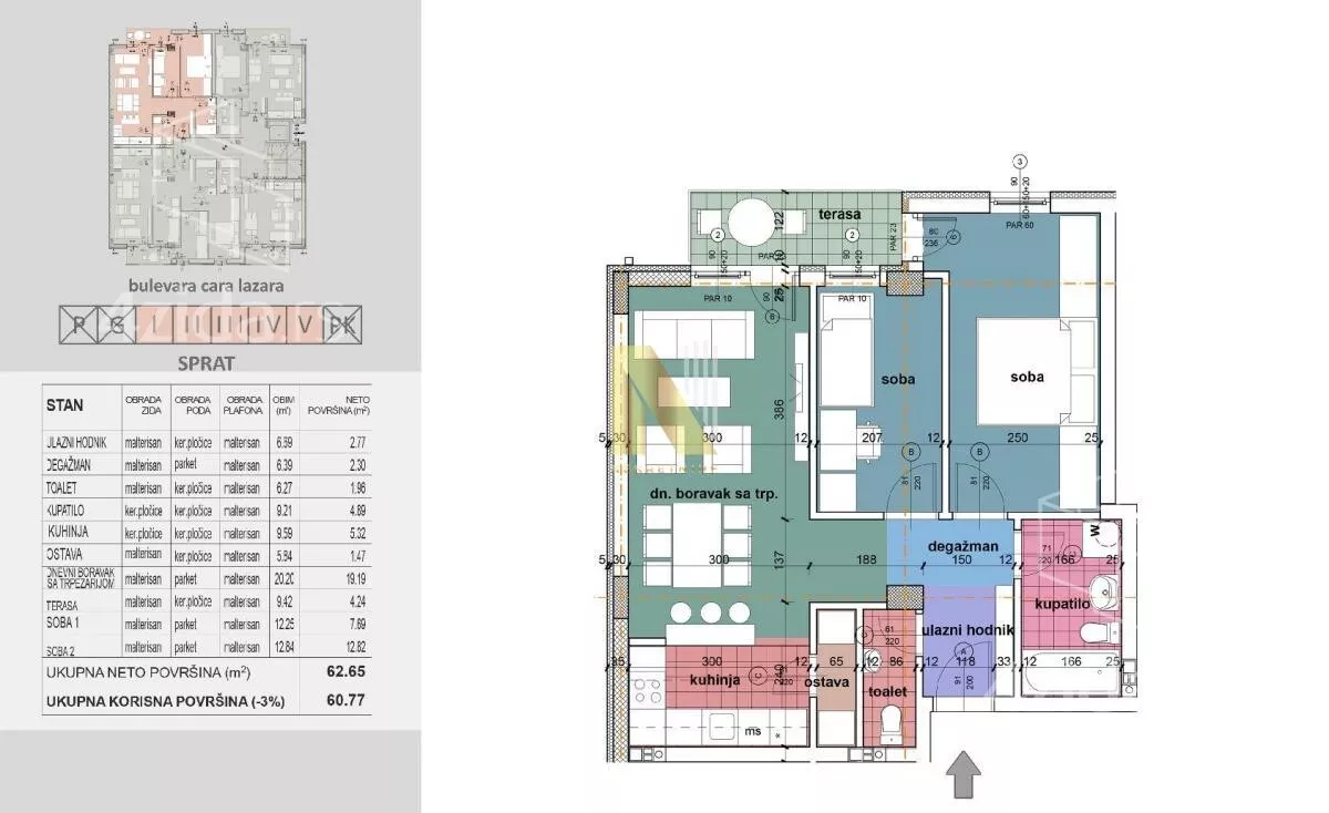 Trosoban stan | 4zida