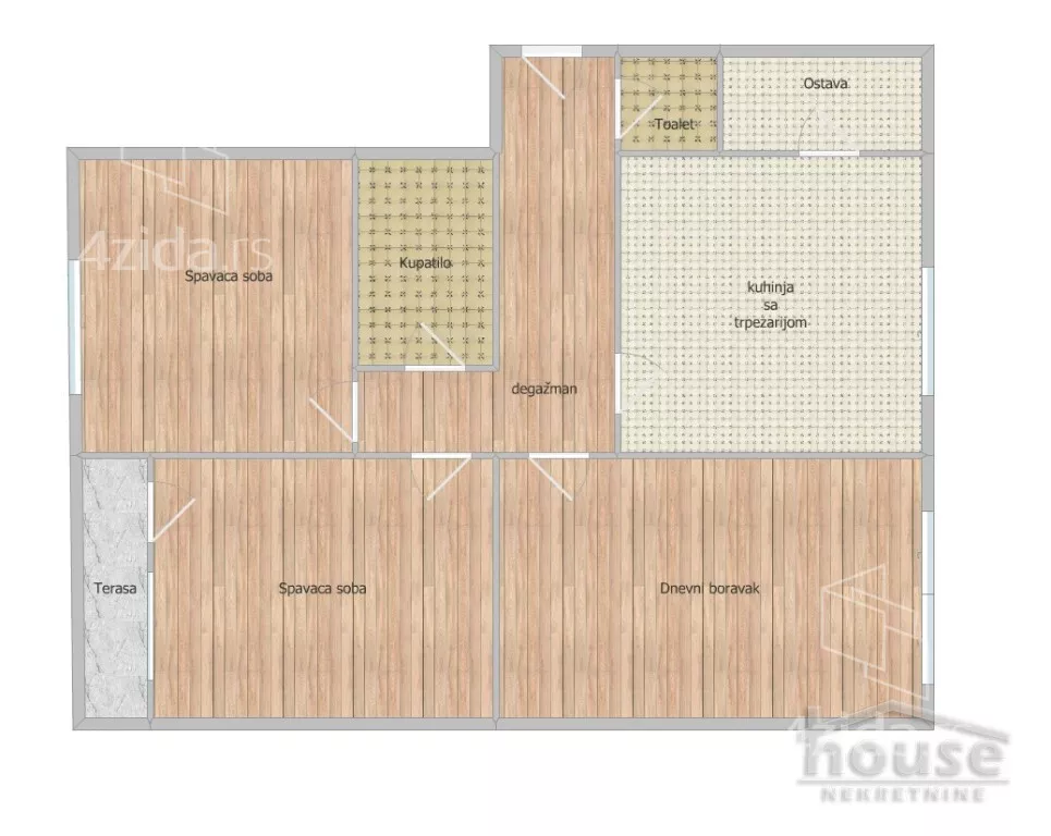 Dvoiposoban stan | 4zida