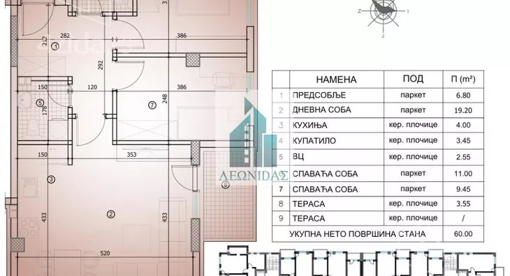 Dvoiposoban stan | 4zida