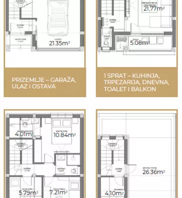 Troiposoban stan | 4zida