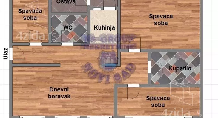 Troiposoban stan | 4zida